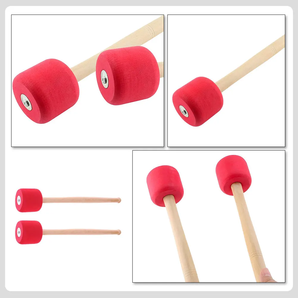 

2 Pcs Drums for Kids Sticks Drumsticks Tool Percussion Mallets Child Performance