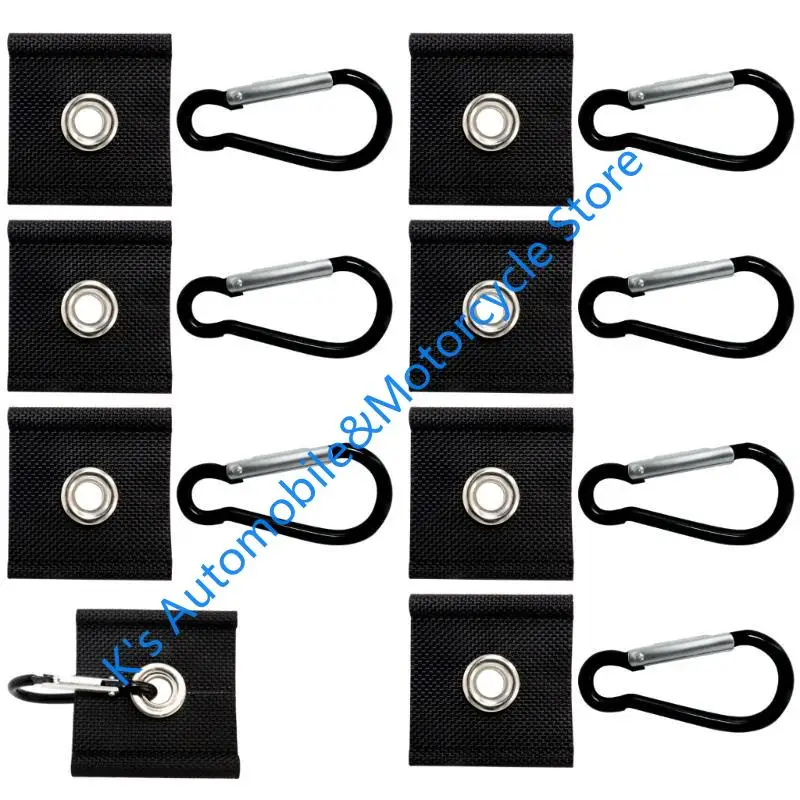 

Q39F Нейлоновые вешалки для тентовых палаток для туристических прицепов, автодомов, рельсы 5/6 мм и 7/8 мм, двойное плетение для