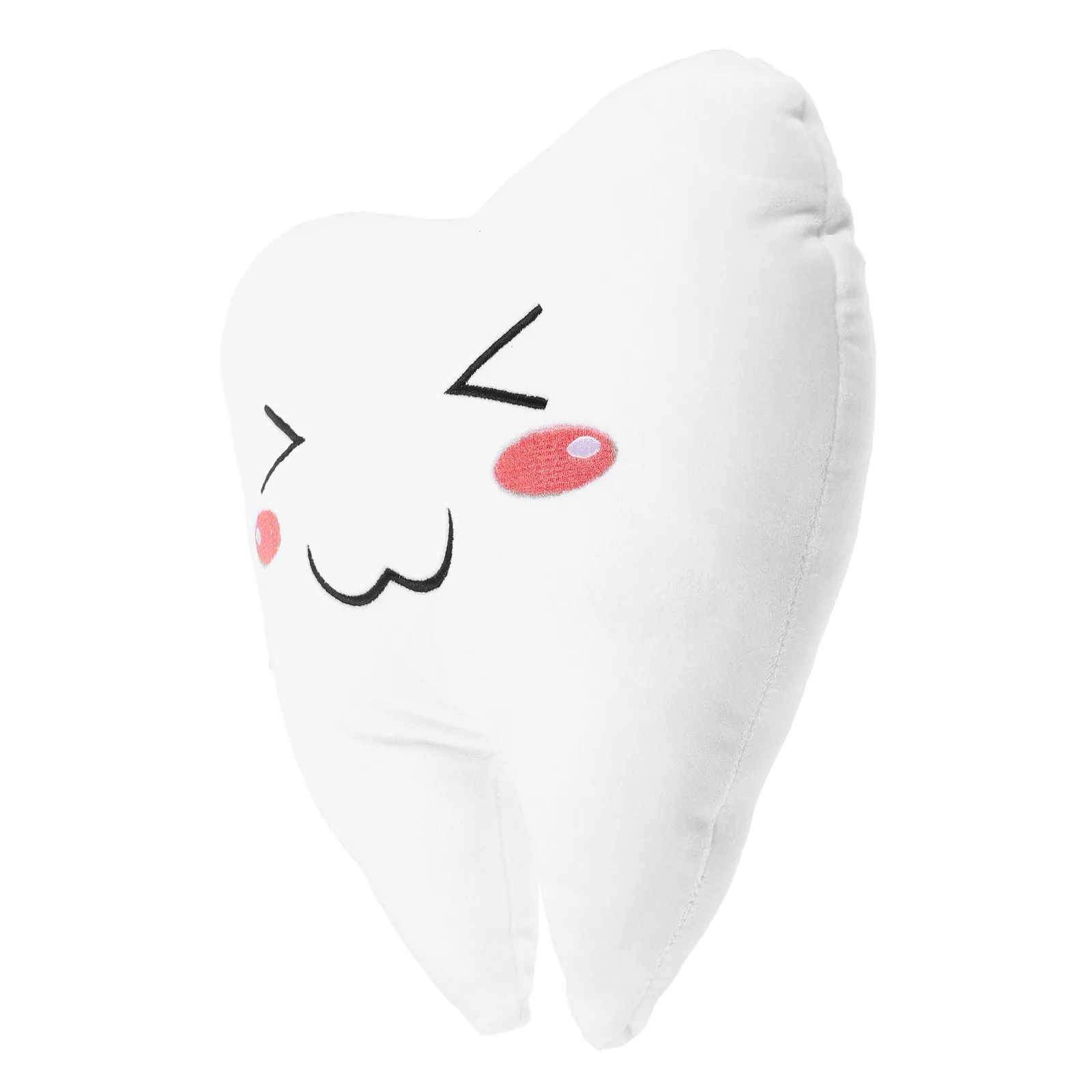 

Tooth Hugging Pillow Soft Cotton and PP Cotton Material Cute Decorative Throw Pillow for Sofa Bed Car Home Decoration Gift