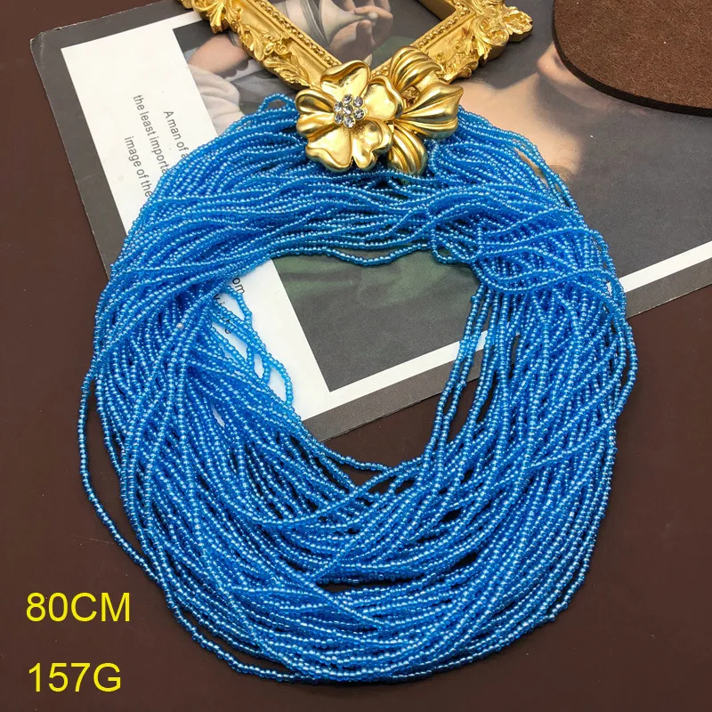 

Western Middle Ancient Blue Millet Bead Neckchain