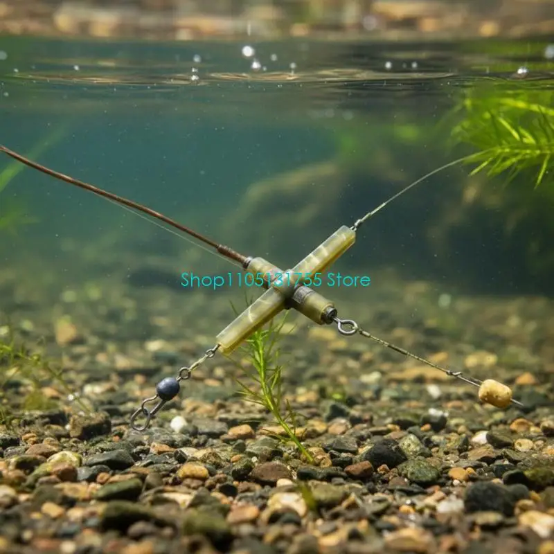 10 قطع التشابك يحرر الكارب الصيد الحفارات مجموعة الفولاذ المقاوم للصدأ هوك التغييرات السريعة موصل يعمل مع أنماط الطعوم تقريبا