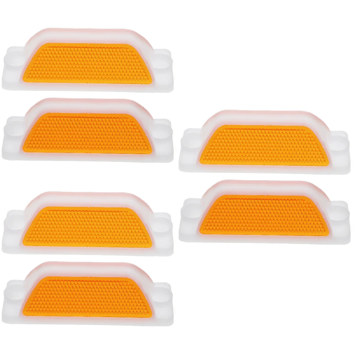 

Set of 3 Signs Reflective Delineator Rectangular Driveway Reflectors The 1150X420X320CM Markers Road Delineators for