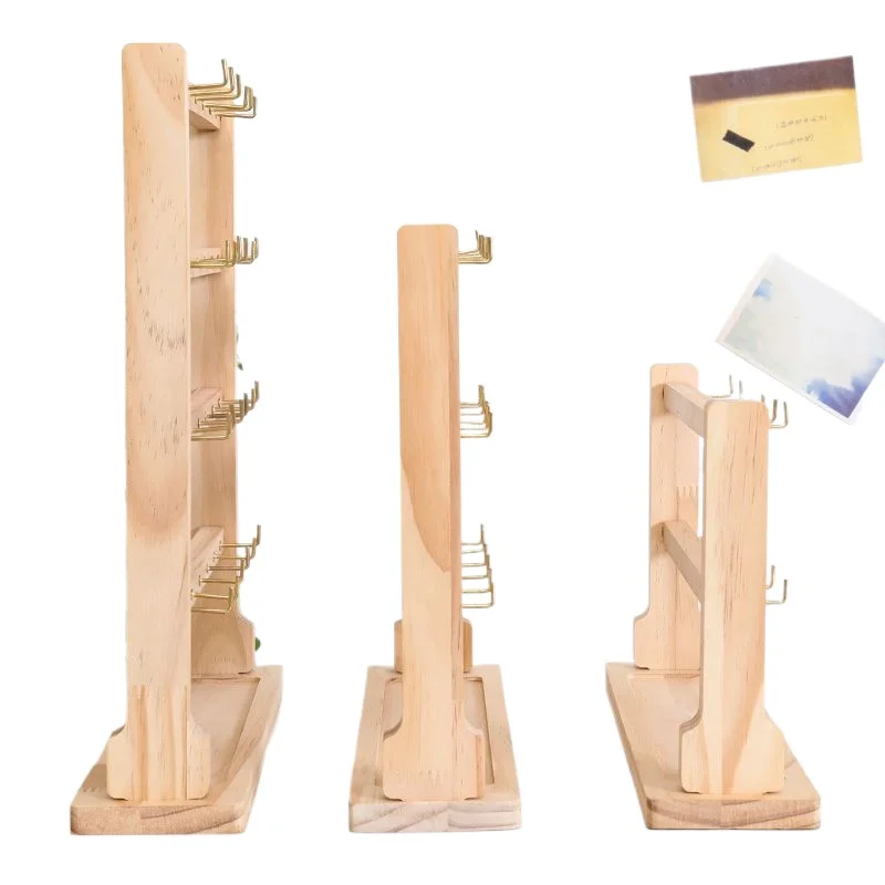 Multi Hook Jewelry Storage Rack Earring Necklace Bracelet Display Holder For Accessories & Keychain