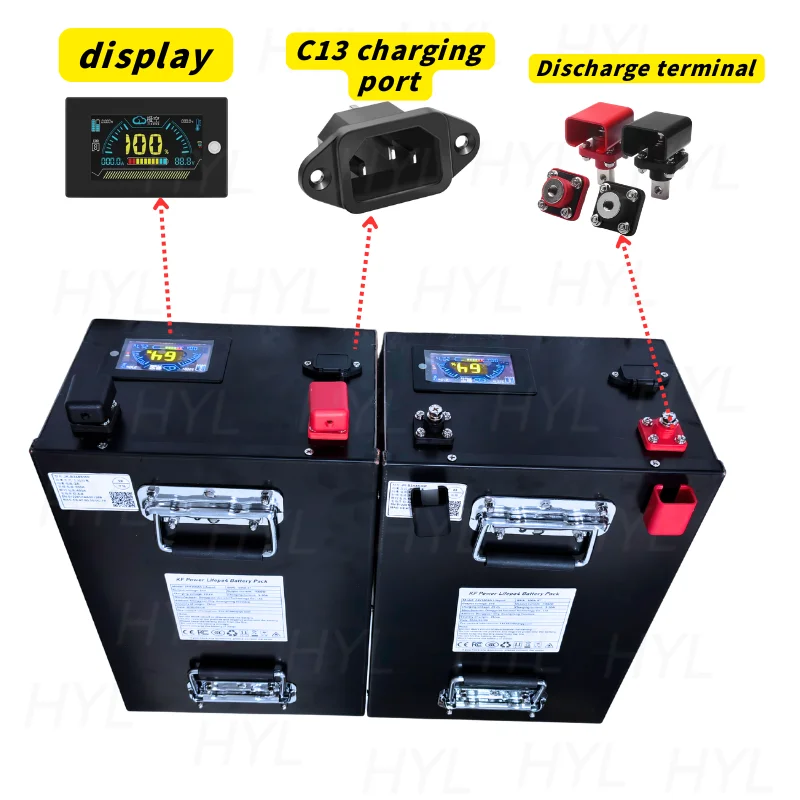 Rechargeable Lifepo4 Battery 24V for 2000W Solar System UPS Trolling Motor RV Boat - 100Ah 150Ah 200Ah 300Ah 400Ah 500Ah 600Ah