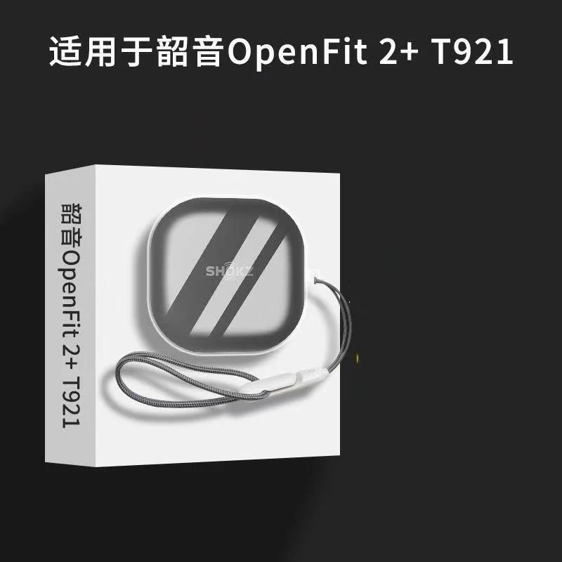 

For SHOKZ OpenFit 2+ T921 Clear Case Protective Transparent TPU Covers OpenFit Air Bluetooth Earphone Shell Headphone Portable