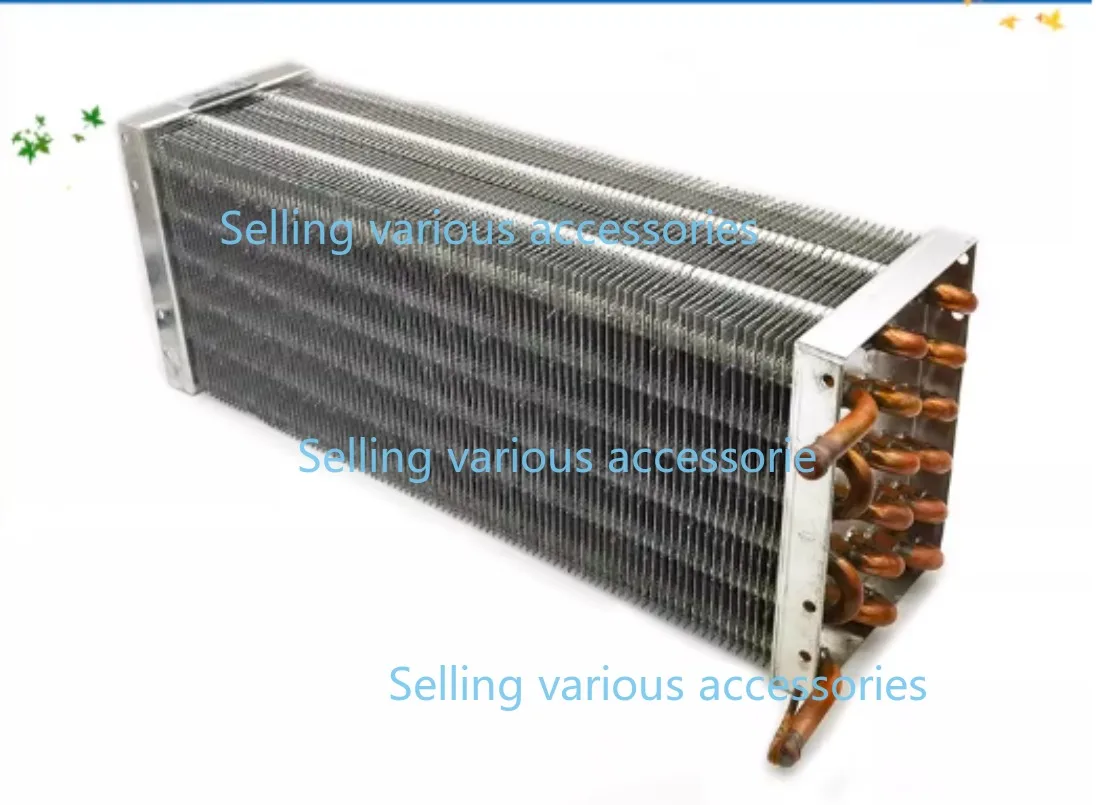 4x6x300mm Air-cooled Evaporator Condenser Refrigerator Display Cabinet Freezer Cake Cabinet Pure Copper Tube Aluminum Fin