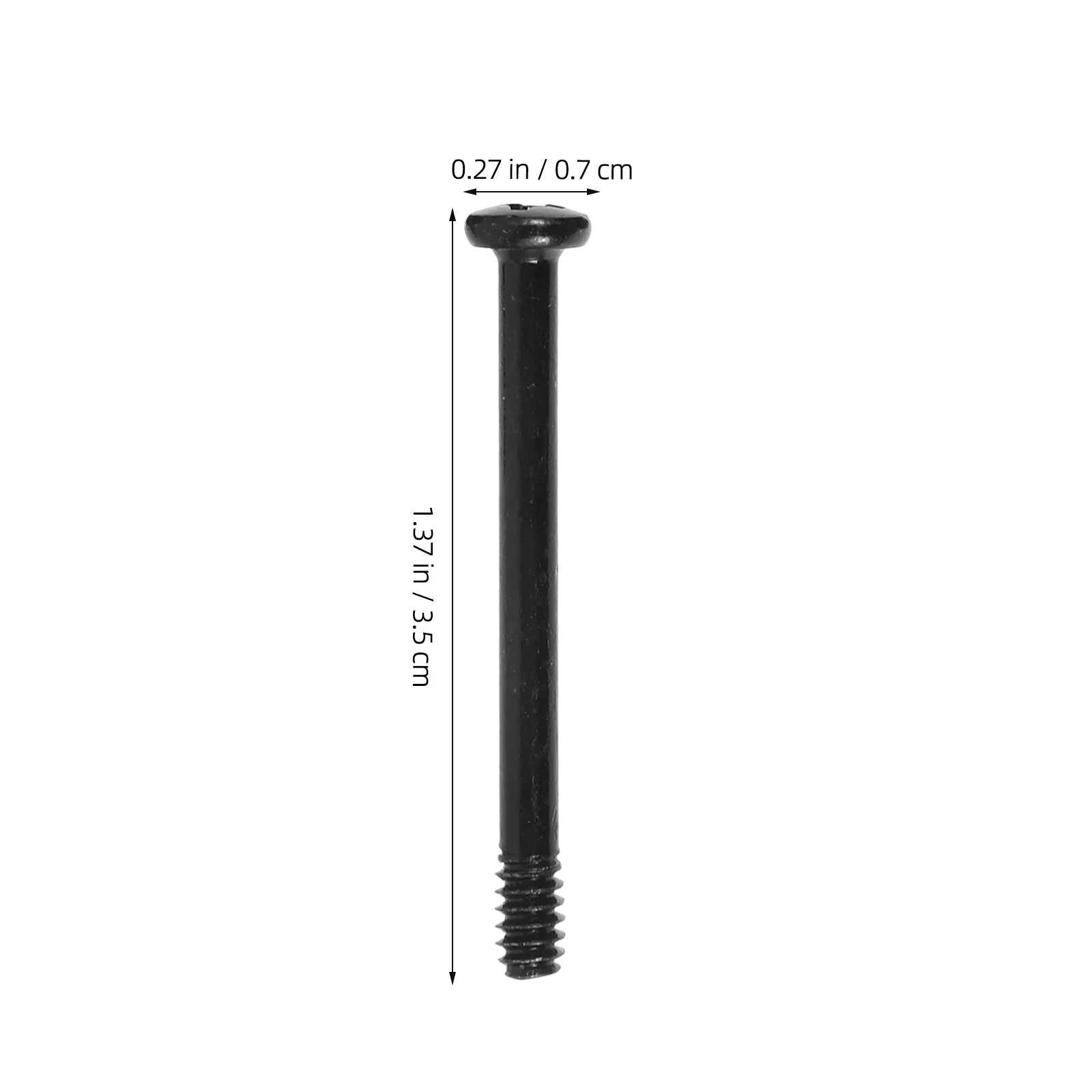 50pcs 34mm Long Computer Fan Screws Metal Cooling Mounting Anti Vibration Fixing Rivets PC Case Fans Accessories DIY Parts