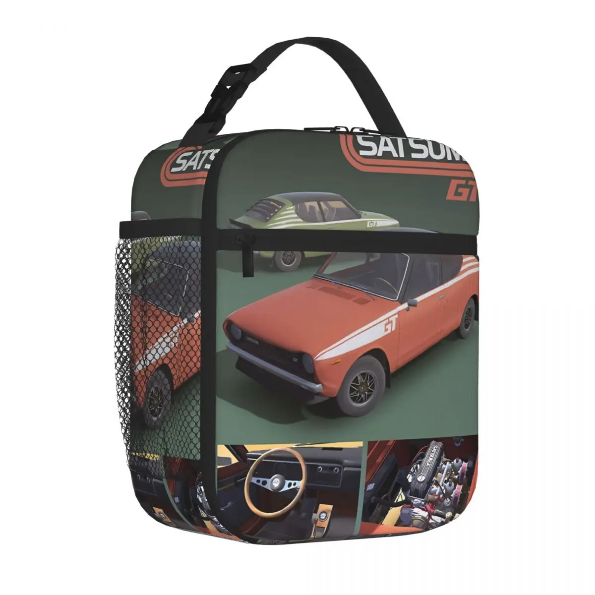Bolsa de Almacenamiento de Alimentos Estilo Satsuma GT para Hombre, Bolsa para Preparación de Comidas y Almuerzos en la Playa, Más Vendida
