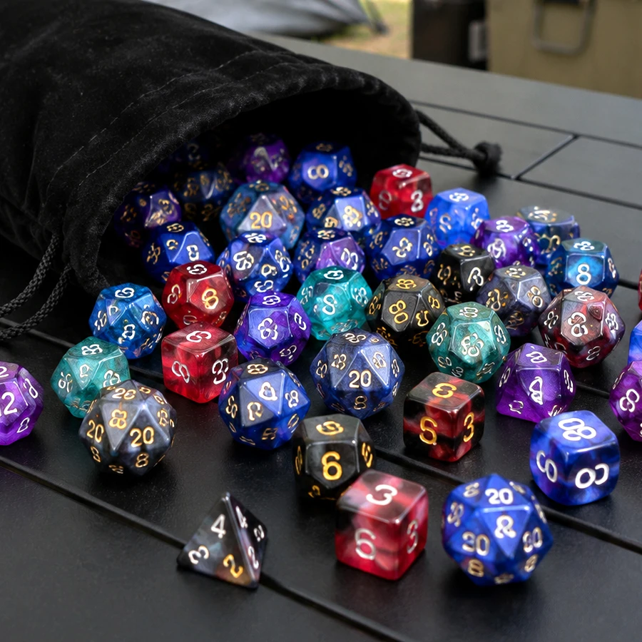 5 Sets Polyedrische Würfel-Set – Board Game Dungeons And Dragons Bewertung und Preis