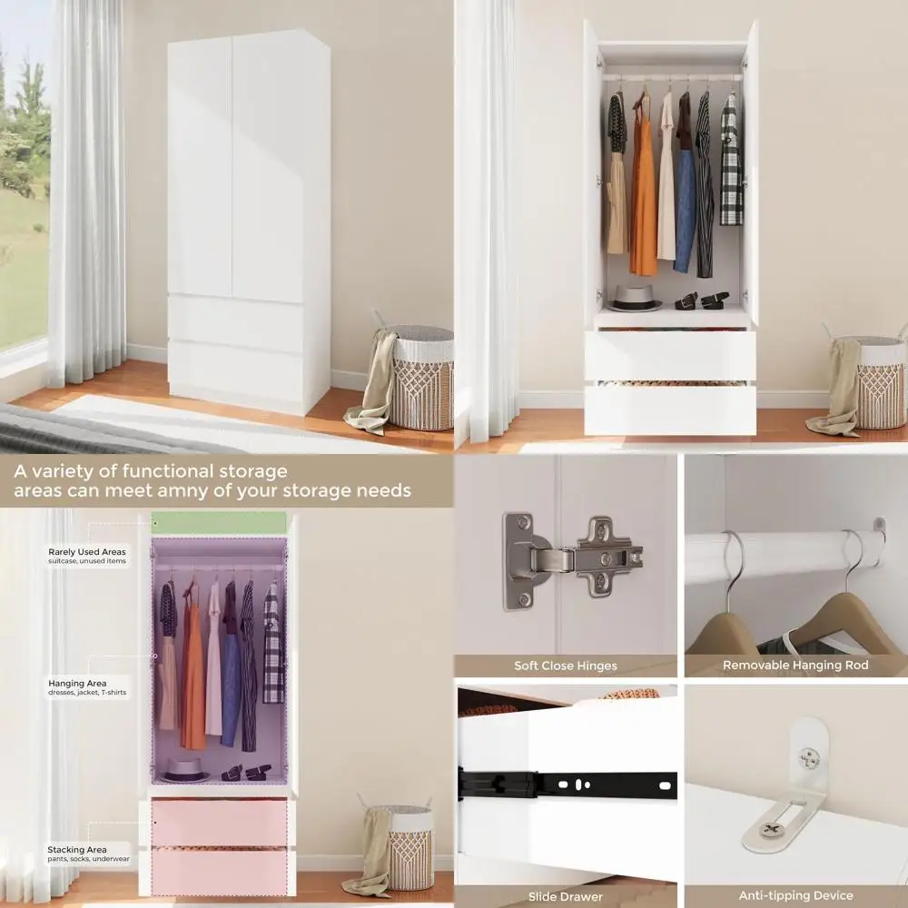 79 White Wooden War…