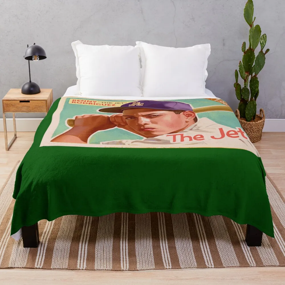 

Sandlot (Benny The Jet) Throw Blanket cosplay anime Luxury Throw Blankets