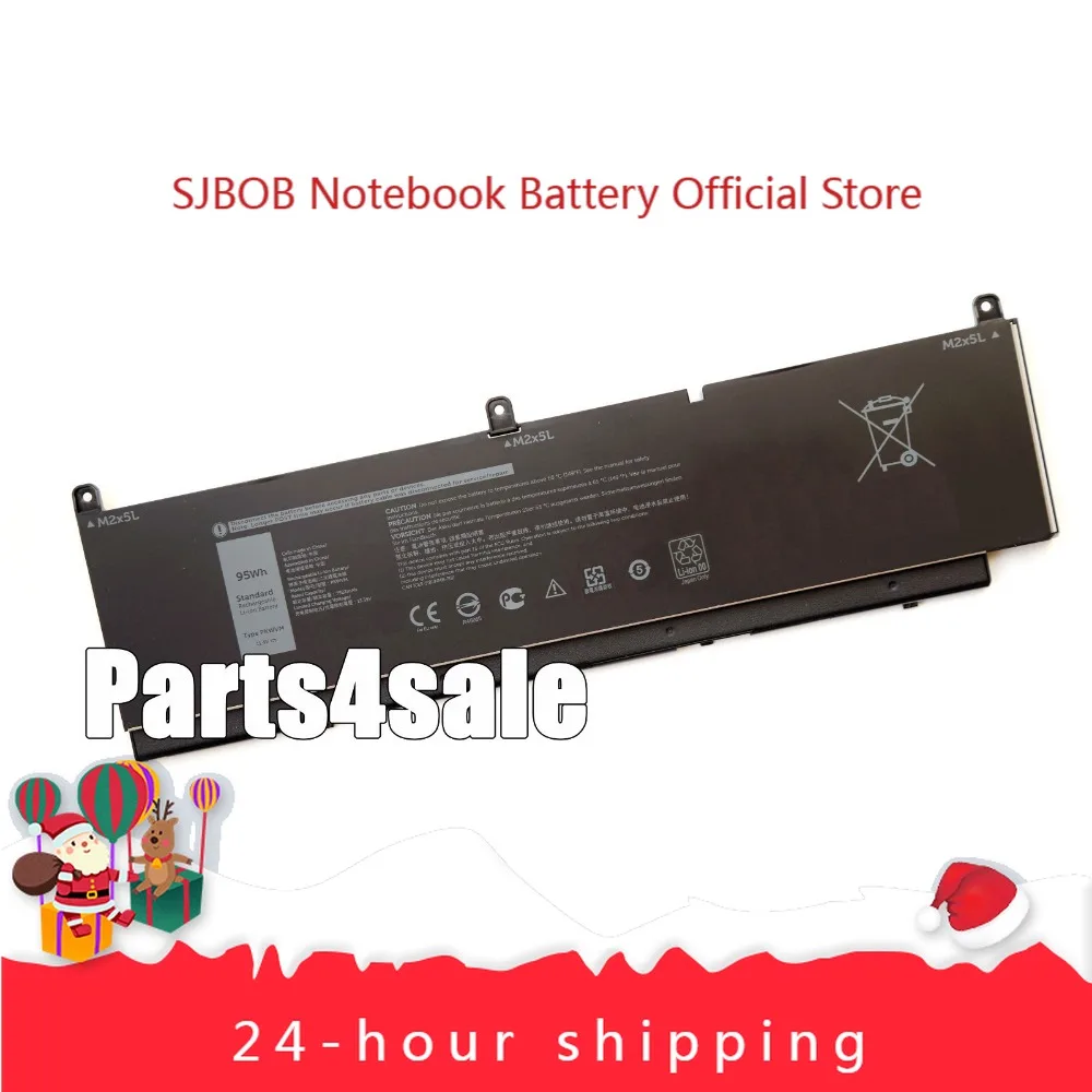

95Wh New PKWVM Battery for Precision 7550 7560 7750 7760 0CR72X C903V 447VR laptop battery