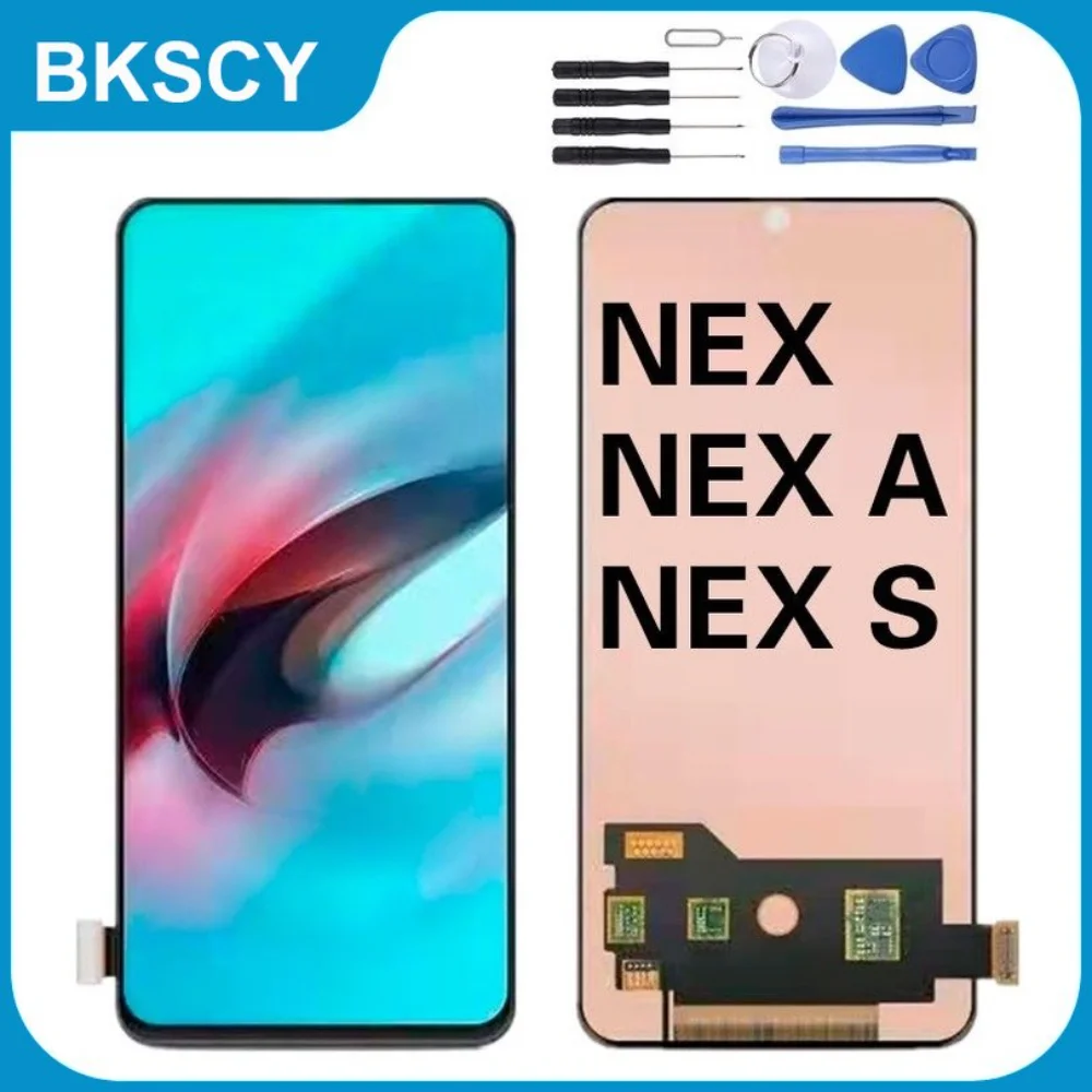 High Quality 6.59 Inch Lcd for Vivo NEX / NEX A / NEX S / NEX TFT Lcd Display Touch Screen Digitizer Assembly Replacement