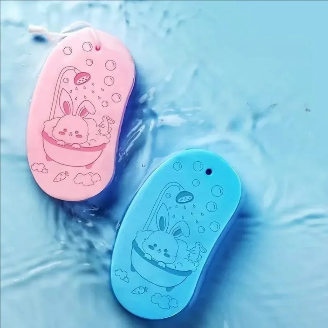 Soft Bath Sponge Body Scrub Bast Wisp Massage Brush Relax Exfoliating Sponge for Bathing Remove Dirt Skin Care Bath Accessories