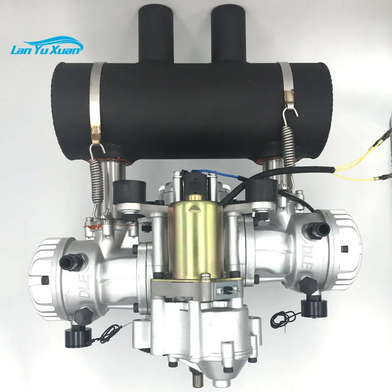 DLE200H gasoline engine water-cooled two-cylinder two-stroke 200CC displacement