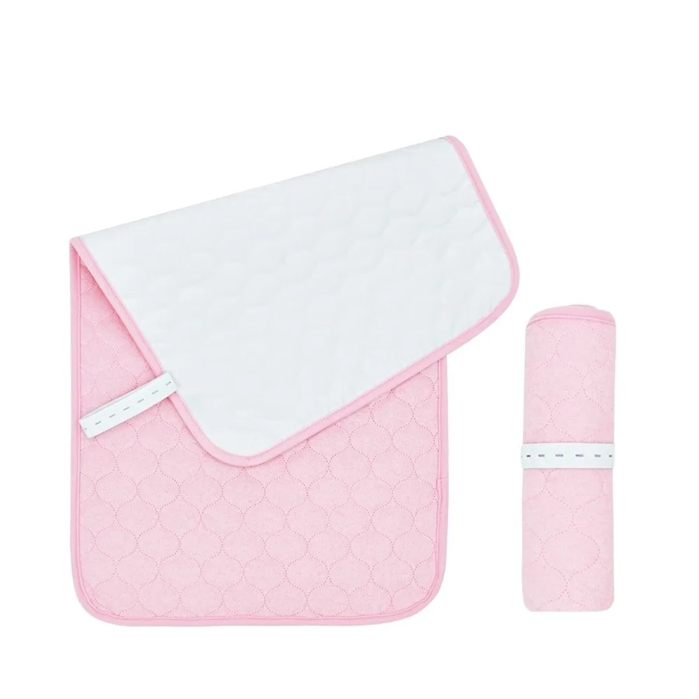 

Reusable Non-slip Baby Changing Pad Breathable Waterproof Baby Diaper Pad Foldable Rectangle Bassinet Mat Liners Newborn Bedding