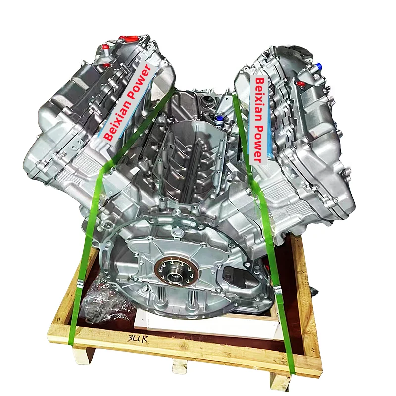 High Quality V8 Engine Assembly For Toyota Land Cruiser Sequoia Tundra Auto Engine 3Ur-Fe Long Block Engine Assembly