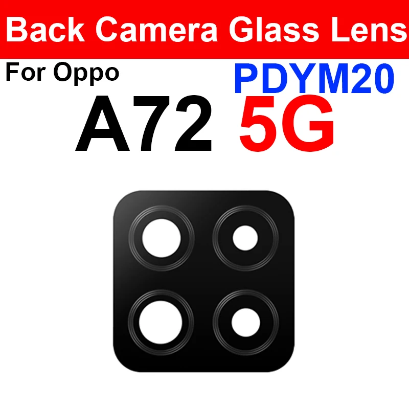 Rear Camera Glass Lens For OPPO A72 A74 A92 A93 A94 A95 A96 4G 5G Back Camera Lens Glass Repair Spare Parts