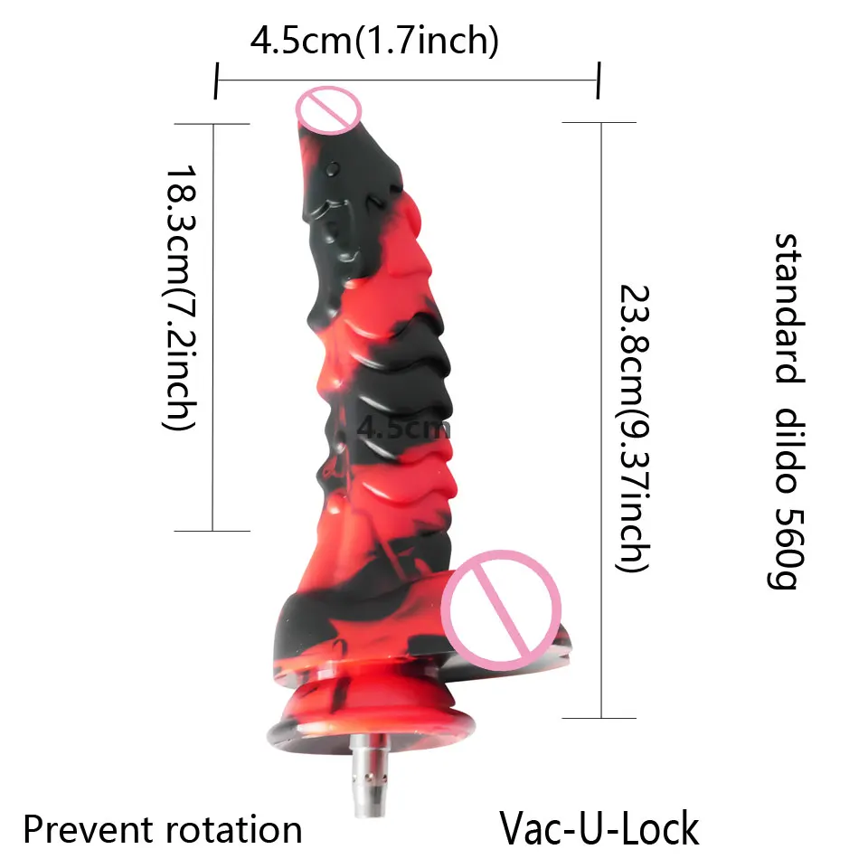 DTSUDU Prevent Rotation Adapter Vac-U-LOCK Quick Connector Dildos for Sex Machine Love Machine Lock to Stop Rotation Sex Toys