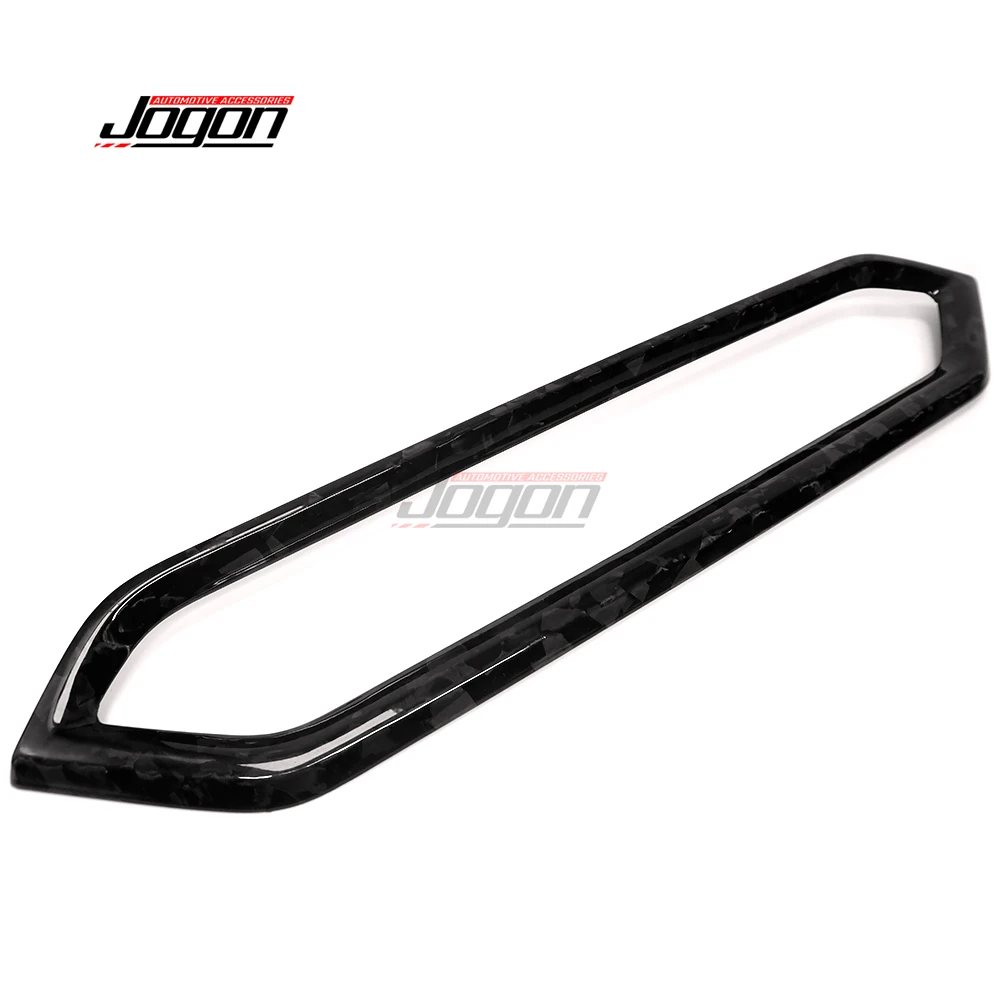 LHD For BMW 3 4 Series G20 G21 G22 Facelift 2023 Forged Carbon Fiber Car Dashboard Central Control Air Vent Panel Cover Trim