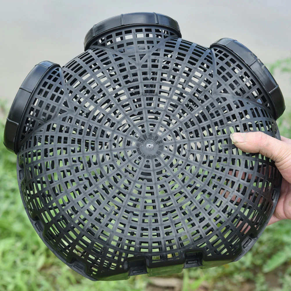 

Yellow Eel Lobster Net Crab Net Shrimp Basket Lobster Trap Fish Catcher Durable Breathing Design Reusable