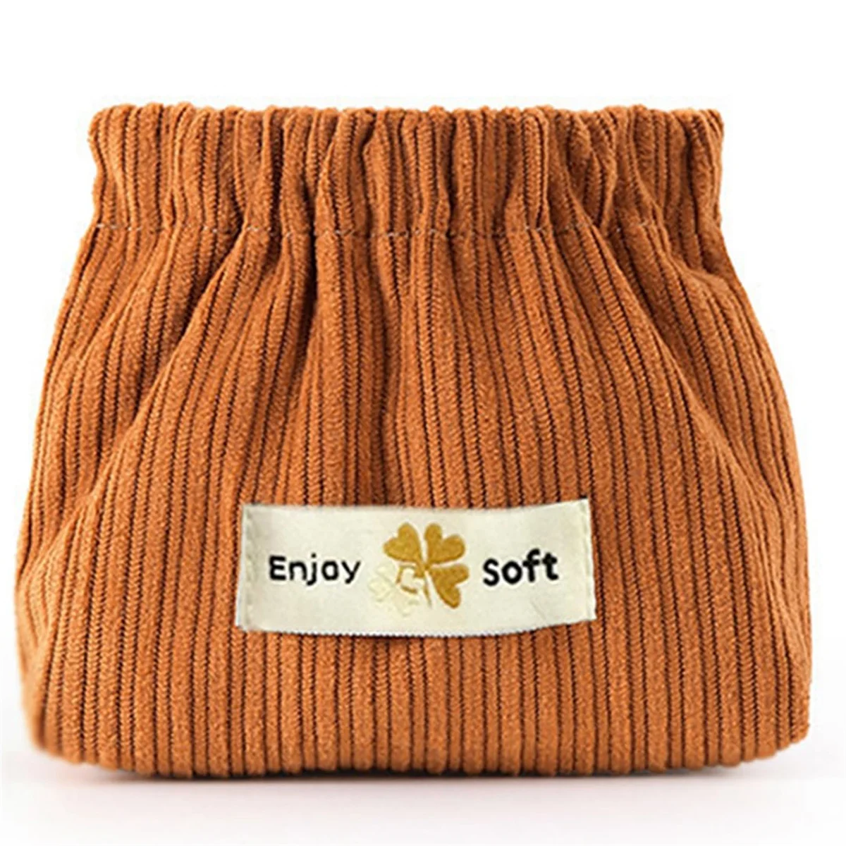 AAA87 Corduroy Storage Bag Lipstick Bag Women'S Cosmetic Bag Snap Storage Bag Automatic Closure Travel Mini Coin Purse