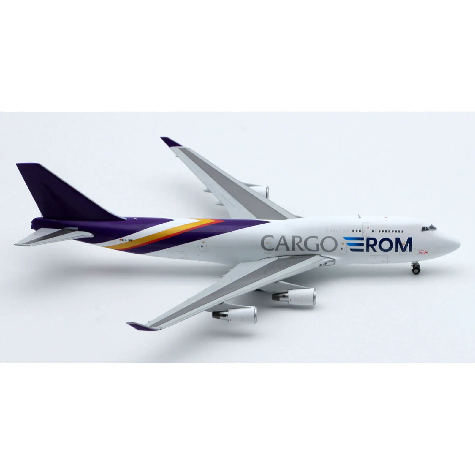 LH4261 Alloy kolekcjonerski samolot prezent JC Wings 1:400 Aerotranscargo Airlines Boeing B747-400(BCF) Diecast Model samolotu ER-BBE