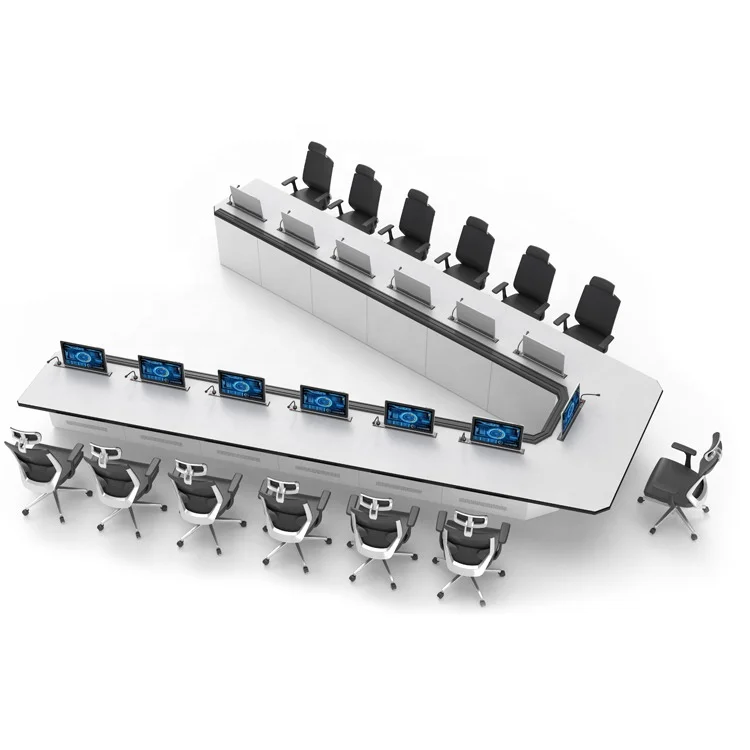 

Конференц-стол для офиса на заказ от производителя, большой стол для переговорных комнат, V-образный конференц-стол