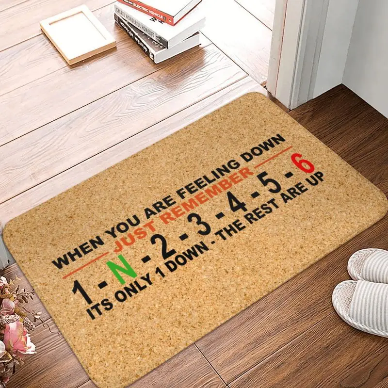 مخصص دراجة نارية ضربات القلب 1n23456 ممسحة عدم الانزلاق حمام المطبخ حصيرة المرحاض باب الطابق مدخل السجاد البساط #2