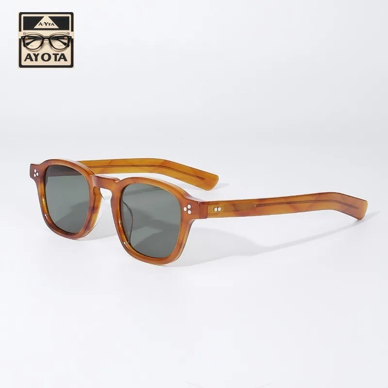 

Новые модные солнцезащитные очки в маленькой квадратной оправе в стиле ретро, женские высококачественные солнцезащитные очки ручной работы из ацетата для улицы UV400, мужские солнцезащитные очки для вождения