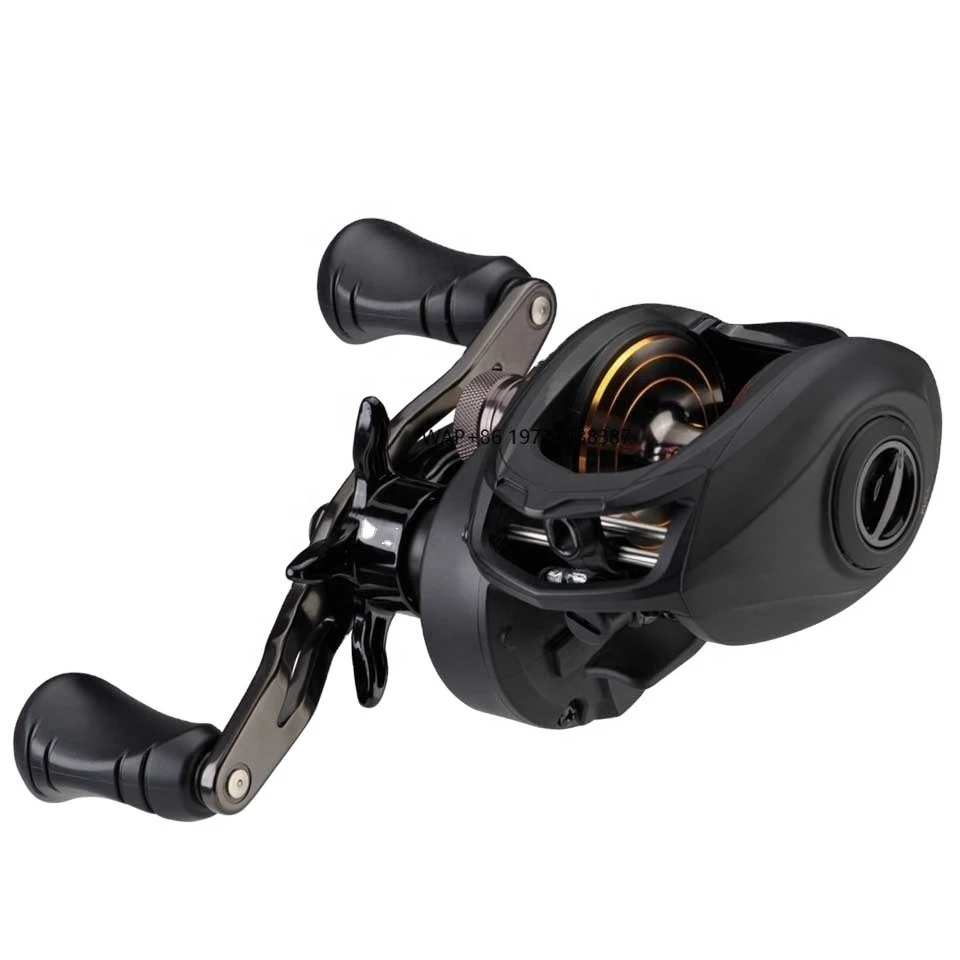 

New SQUALL Baitcast Fishing Reels 5+1Stainless Steel Bearing Full Metal Body Machined Brass Gears 9.2/7.3/6.6 Ratio