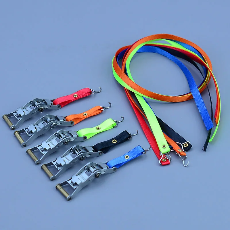 Model Rope Tensioner Fastening Belt Strap for 1/14 Tamiya Truck for SCANIA 770S for VOLVO 1/10 RC Crawler Car Traxxas Trx4