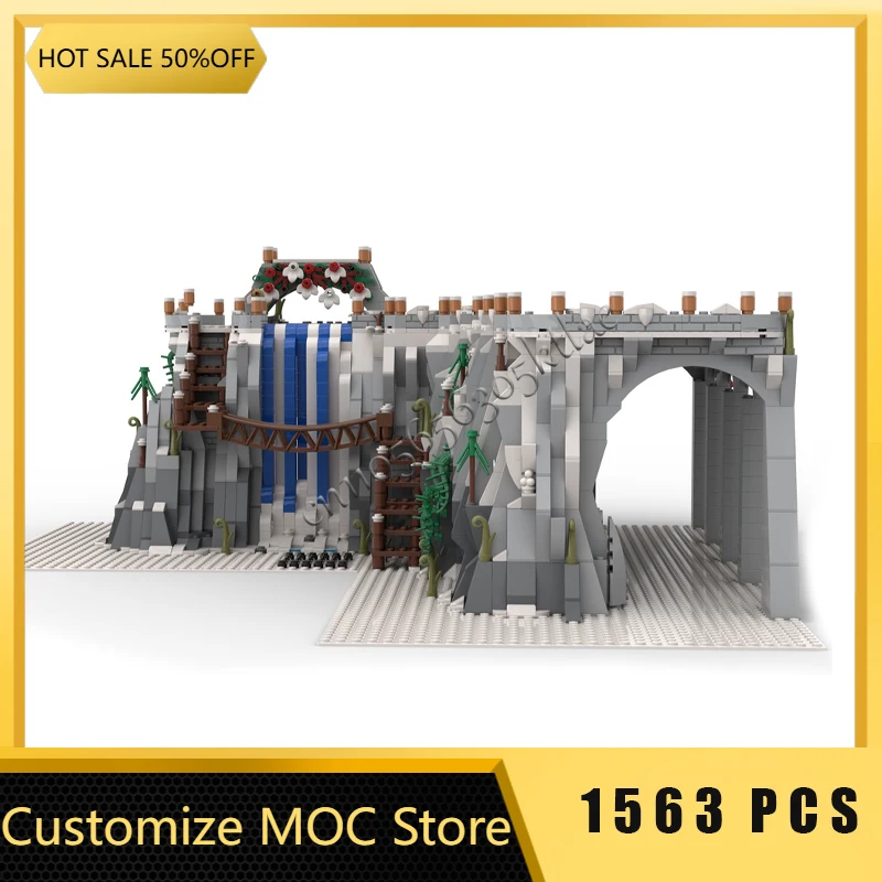 1563 قطعة حار بيع الشتاء نفق الزاوية نموذج التفاصيل وحدات اللبنات الاطفال الجمعية عرض اللعب مهرجان مفاجأة هدية #5