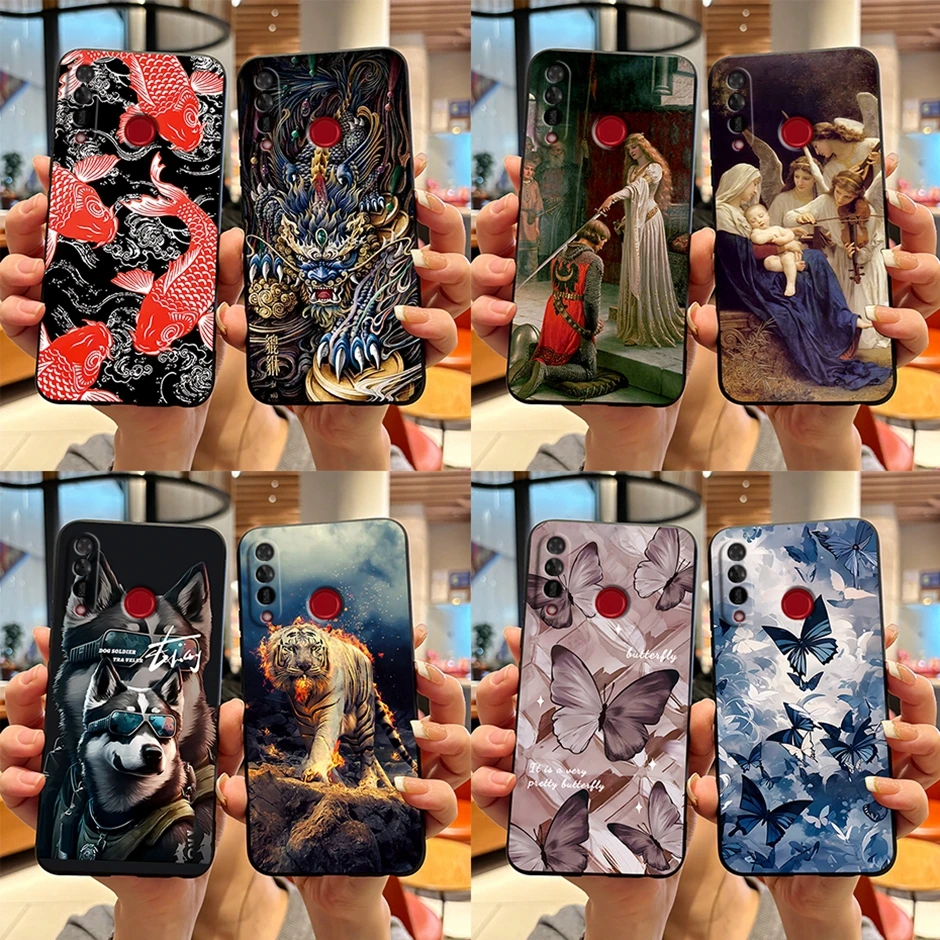 Мягкий силиконовый чехол для itel S15 Pro, для itel S15 чехол, милый мультяшный защитный чехол для телефона itel S15 Pro itel S15 Art Design