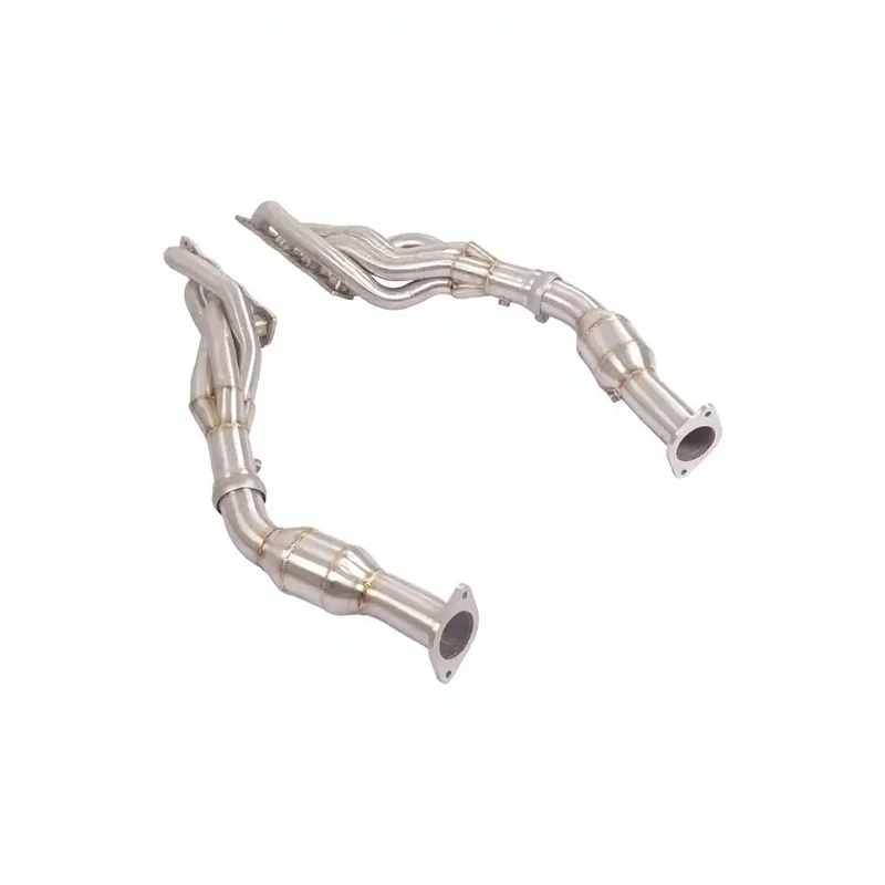 SS304 Equal-Length Exhaust Manifold with Catalytic Converter for Dodge Ram TRX 2021-2024 6.2L V8 HEMI Full Kit Wholesale Mod
