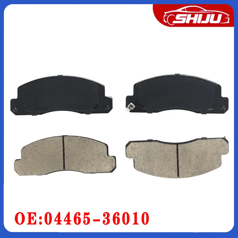 04465-36010/D1550 High-quality Ceramic Brake Pads, Front Brake Pads for Toyota Coaster (Latin America Version) 1993-2010