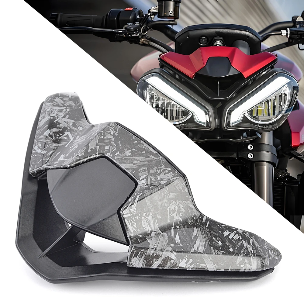 

For Triumph Street Triple 765 R/RS Motorcycle Front Windscreen Windshield Wind Deflector Screen Spoiler Fairing 765R 765RS 23-25