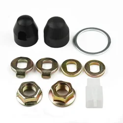 M14 E-bike Hub Motor Axle Lock Nut/lock Washer/spacer/nut Cover Electric Bicycle Components 500W-5000W Motors