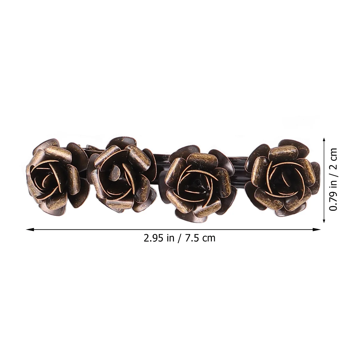 

4pcs Vintage Pin Copper European Style Durable Hair Clip For Wedding Party Birthday Anniversary Hair Accessories