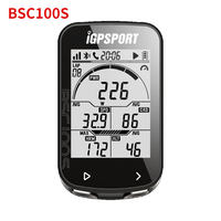 GPS Bike Computer BSC100S Cycle Wireless Speedometer Bicycle Digital Stopwatch Cycling Odometer Cycling Computer