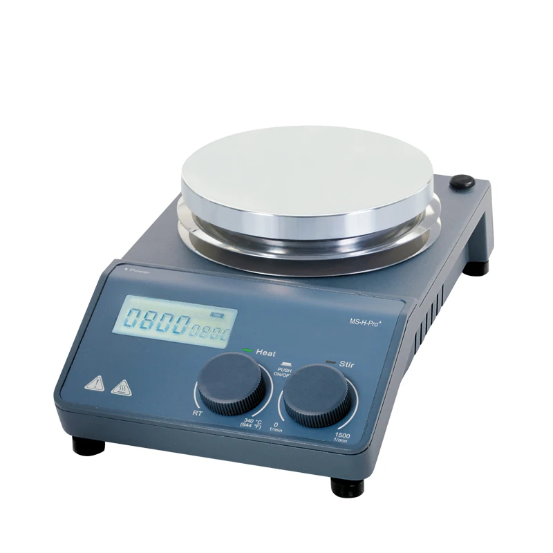 Xin Tester MS-H380-Pro Magnetische Roerder Warmhoudplaat Lcd Digitaal Display Magnetische Mixer Verwarming Thermostatische 1500Rpm