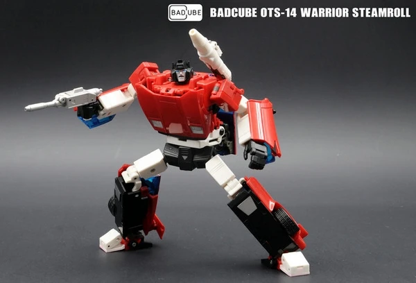 

New BadCube Toy Transforming Toys BC OTS-14 Warrior Steamroll In Stock