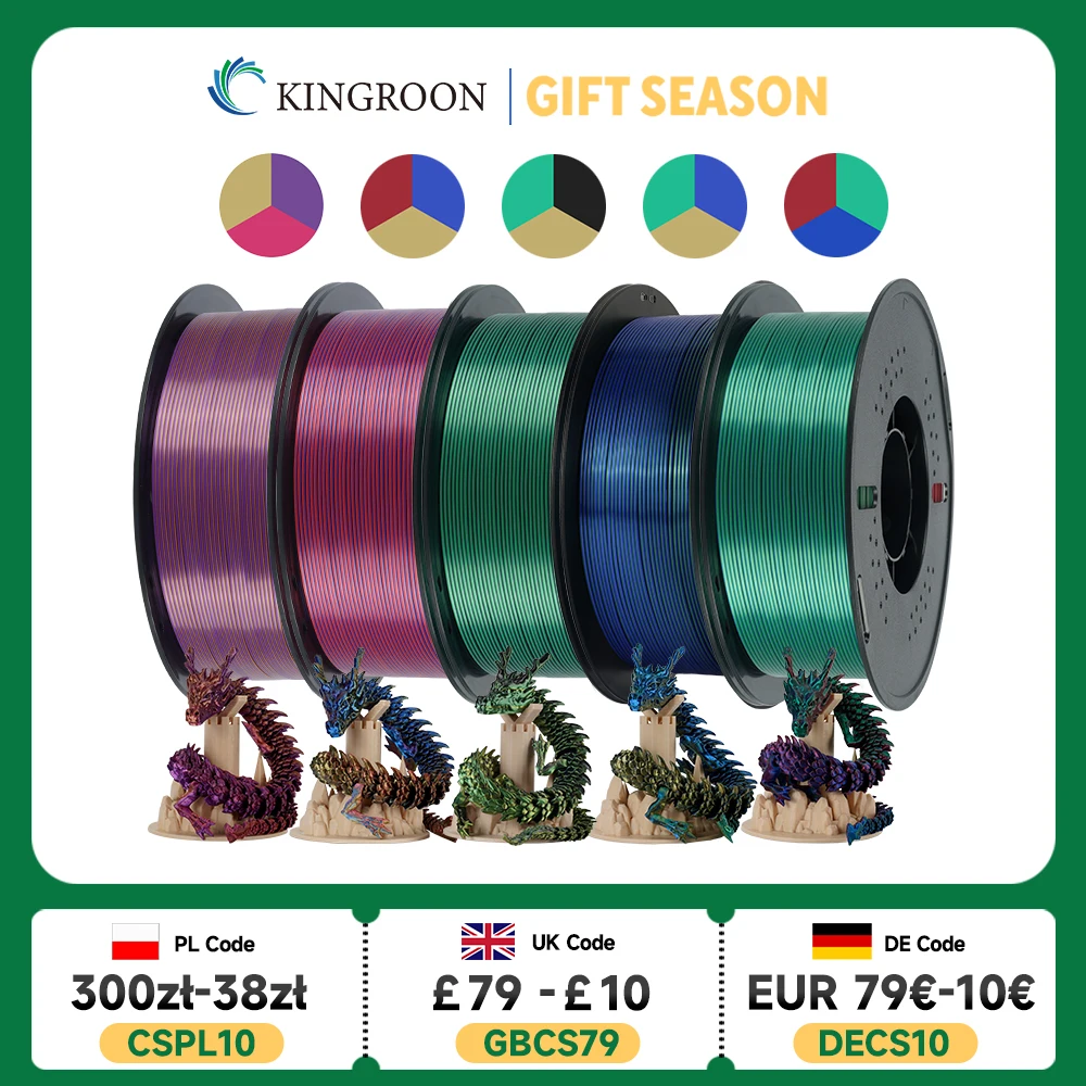 Kingroon 5KG Silk T…