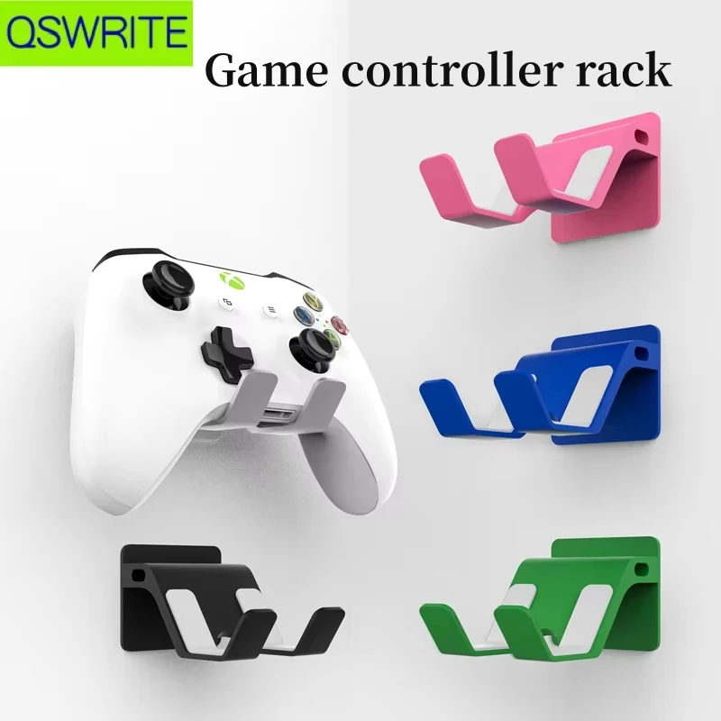 Aluminum Controller Stand for Xbox One PS5 PS4 Switch, Wall Mount Gamepad Holder No Drill with 3M Adhesive, Universal Hand Rack