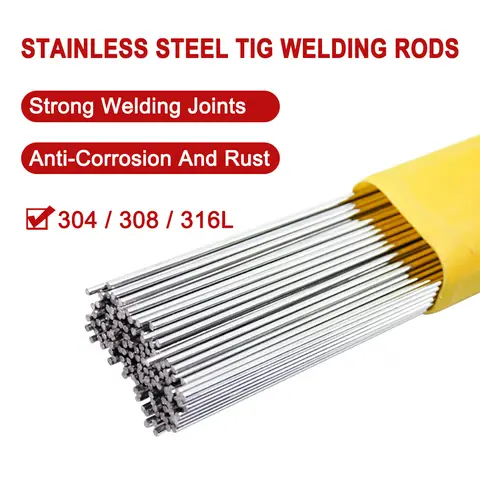 1kg 스테인레스 스틸 TIG 용접봉 304 308 316L 필러 와이어 부식 방지 녹 강력 접합 용접 제작용