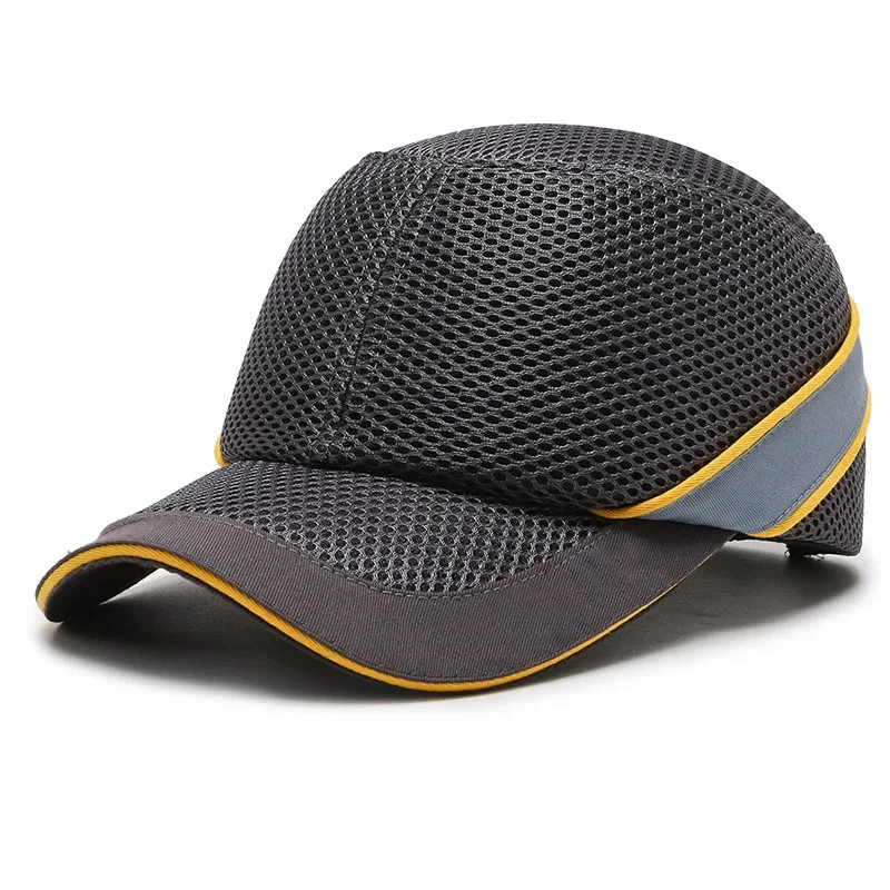 Rood Werk Veiligheid Bump Cap Anti-Collision Hard Abs Inner Shell Beschermende Helm Voor Thuis Werk Fabriek Carrying Hoofd bescherming