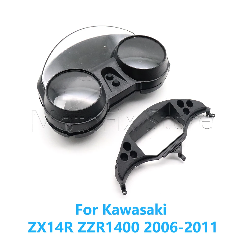 

For Kawasaki ZX14R ZZR1400 ZX 14R ZZR 1400 2006-2011 Motorcycle Gauges Cover Case Tachometer Speedometer Instrument Housing