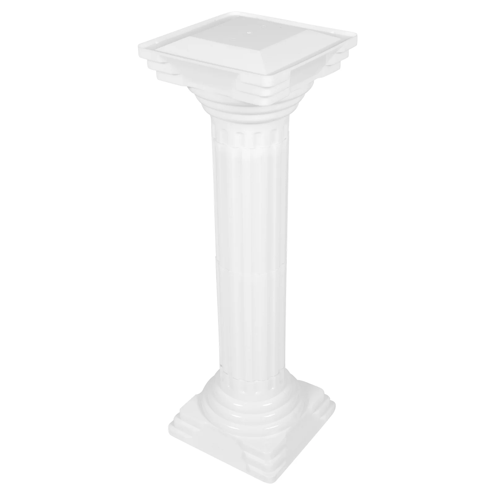 

Flower Pots Plant Roman Column Plastic Flowerpot Stand Decorative Road Guiding Wedding Accessory White Front Door