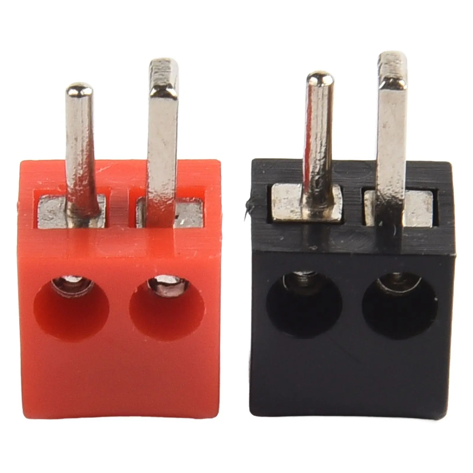 2pcs 2Pin DIN Hi-Fi Speaker-Plug Connector Screw Terminal Block Connector Red Black Electrical Equipment-Plug Connector