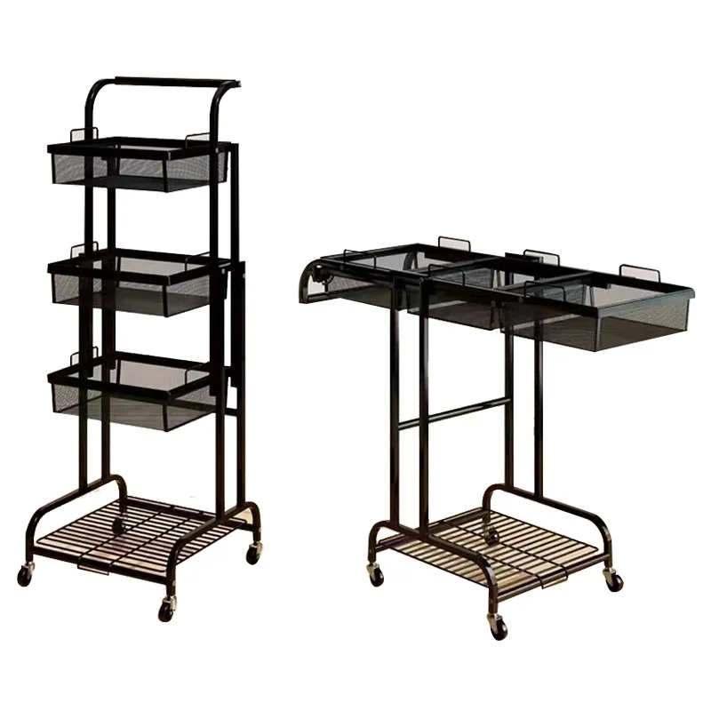 Universal Wheel Floor Movable Storage Rack Wholesale Household Kitchen Vegetables